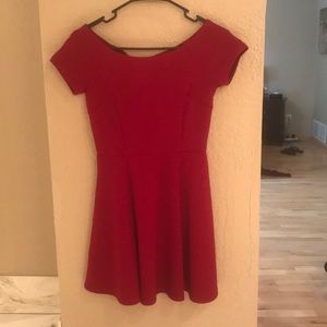 Red forever 21 dress